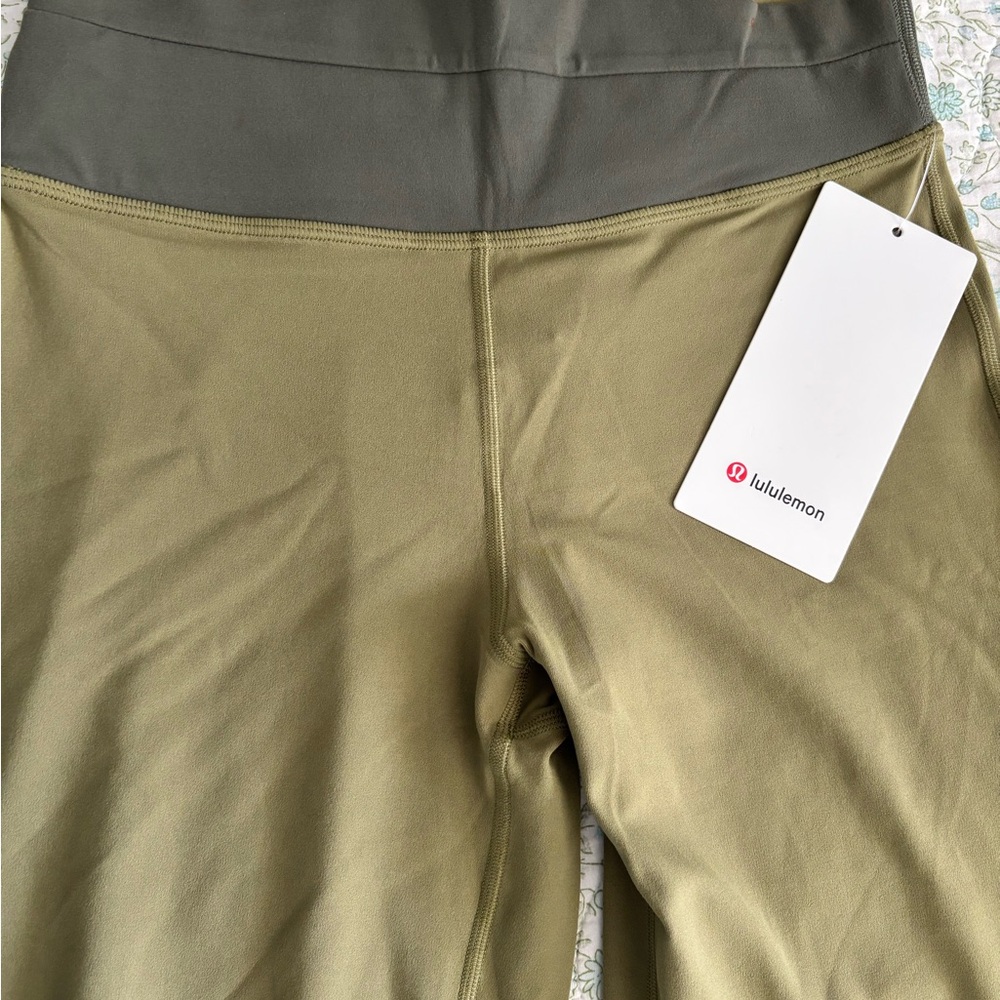 Lululemon Khaki and Gray Throwback Astro Pant